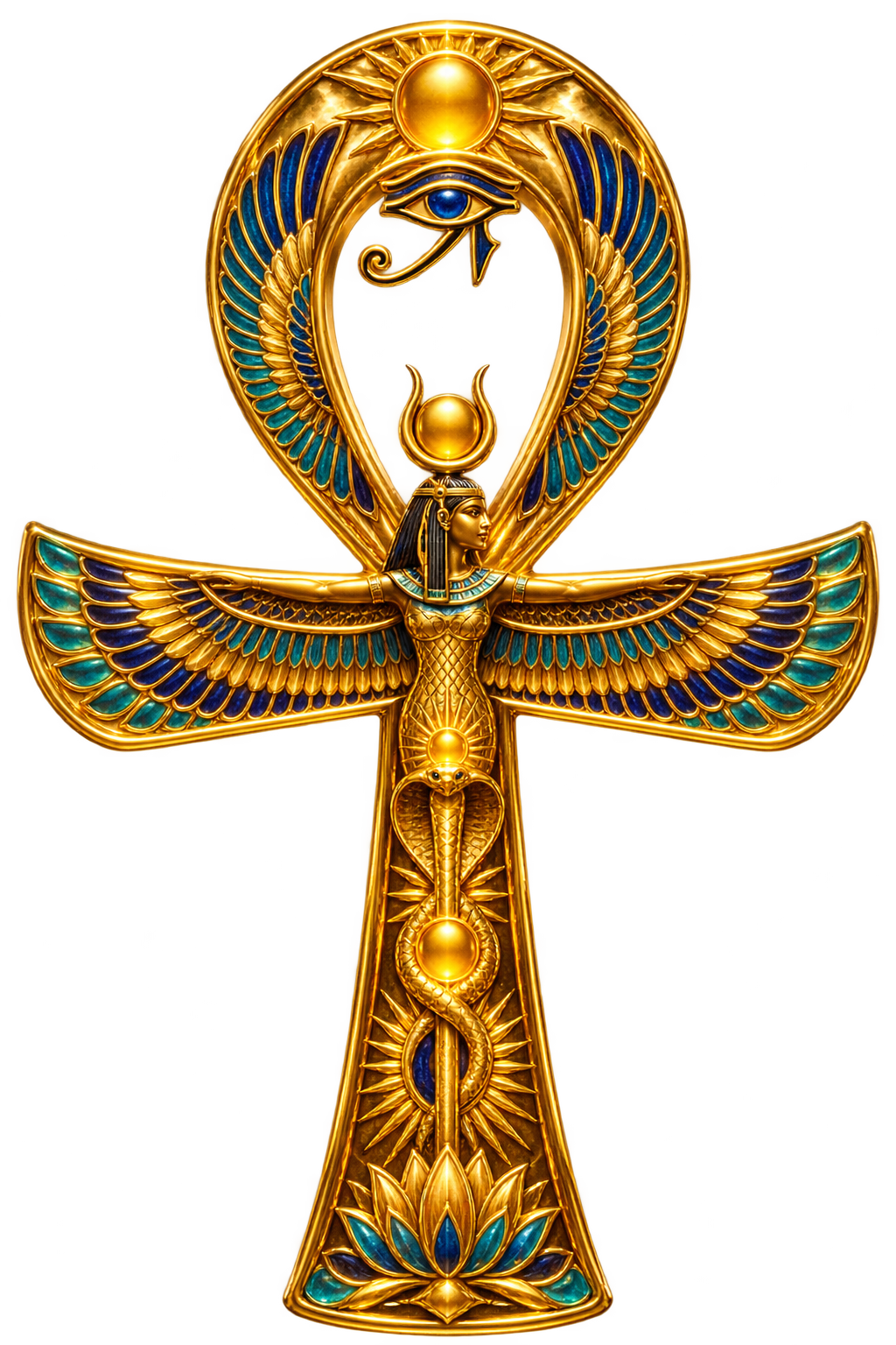 Golden ankh